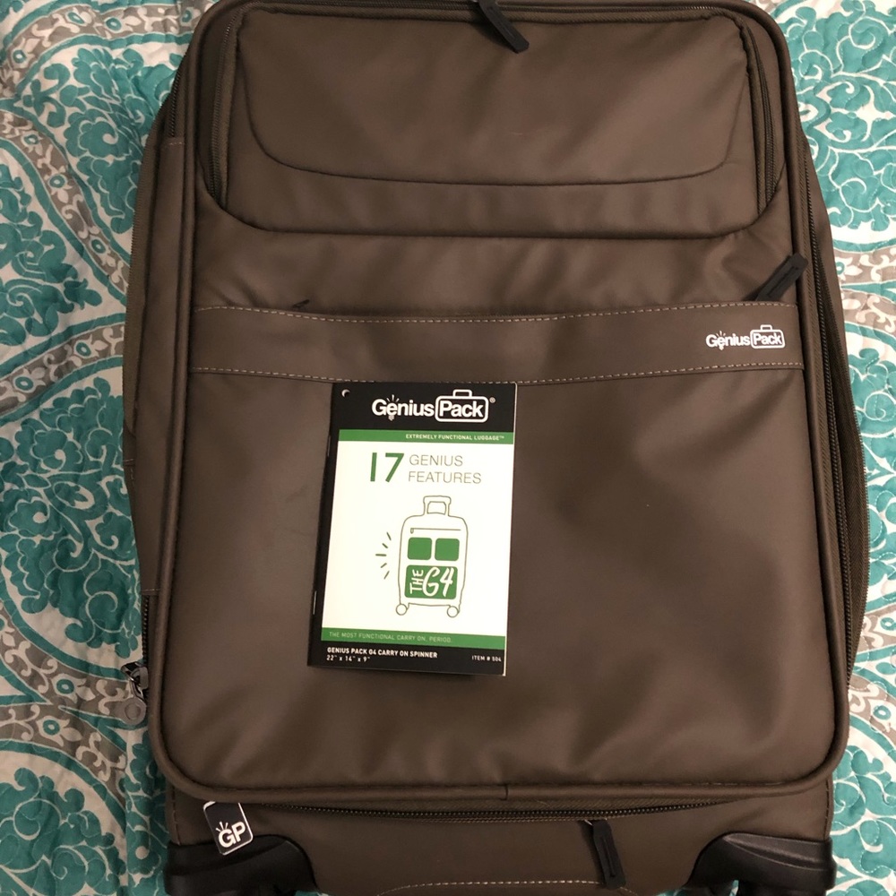 Genius Pack G4 Carry on Luggage